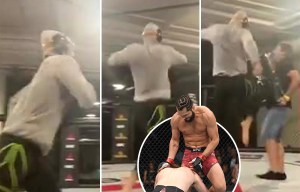 Бибер номинирует Круиз на Конкурс бутылочных крышек в бою UFC